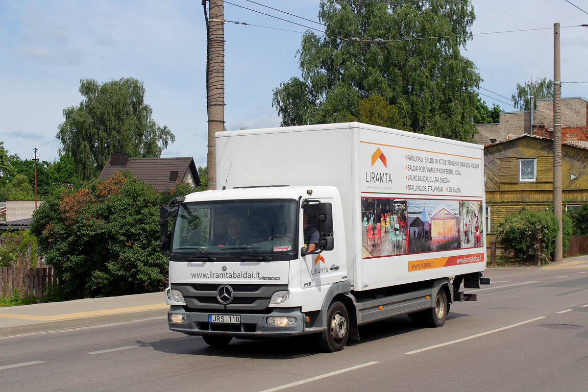 Литва, № JRS 110 — Mercedes-Benz Atego 818