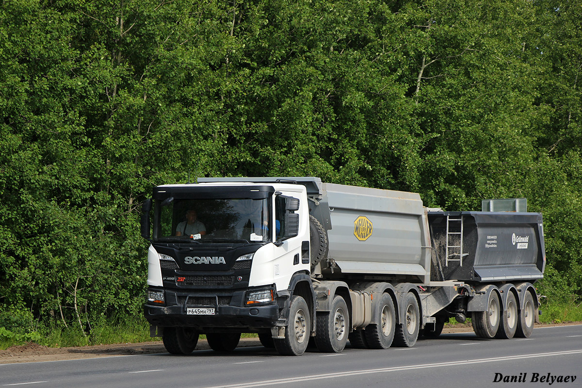 Москва, № Р 645 МН 797 — Scania ('2016) P450