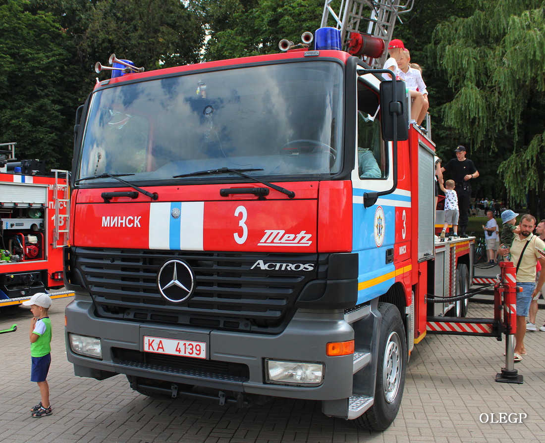 Минск, № КА 4139 — Mercedes-Benz Actros ('1997)