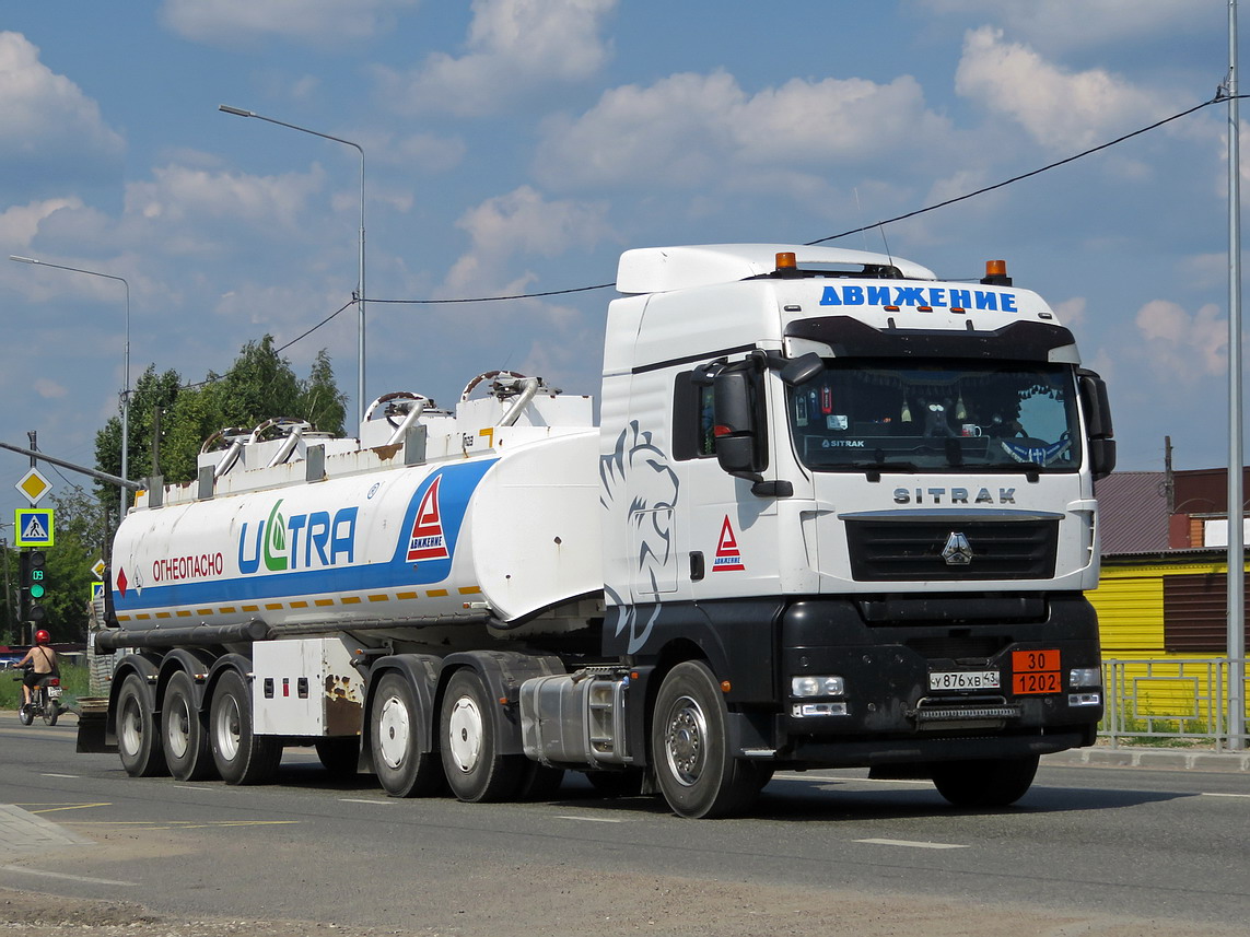 Кировская область, № У 876 ХВ 43 — Sitrak C7H / G7 / C9H (общая)