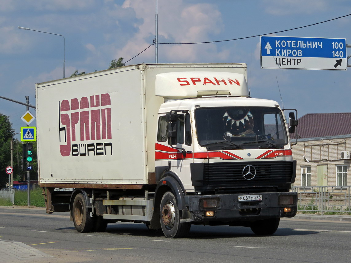 Кировская область, № М 667 МН 43 — Mercedes-Benz MK 1424