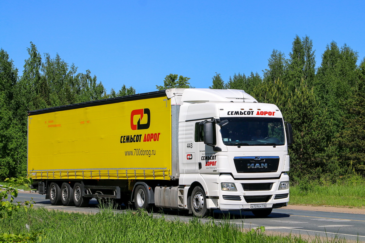 Татарстан, № 443 — MAN TGX ('2007) 18.480