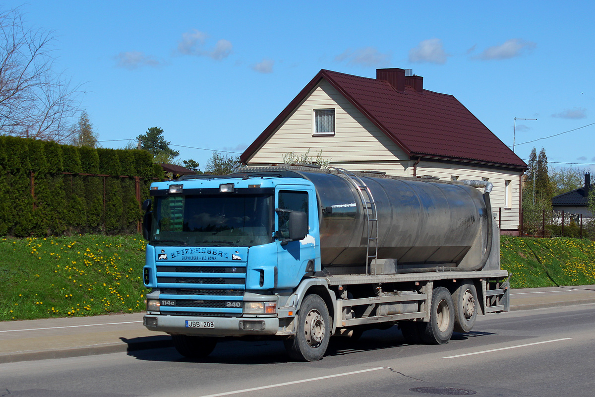 Литва, № JBB 208 — Scania ('1996) P114C