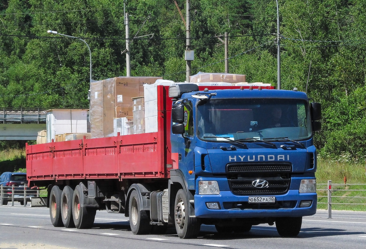 Калужская область, № О 652 РА 40 — Hyundai Power Truck HD500