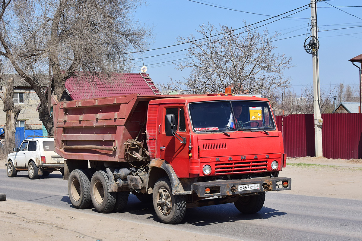 Волгоградская область, № С 467 ХТ 34 — КамАЗ-5410