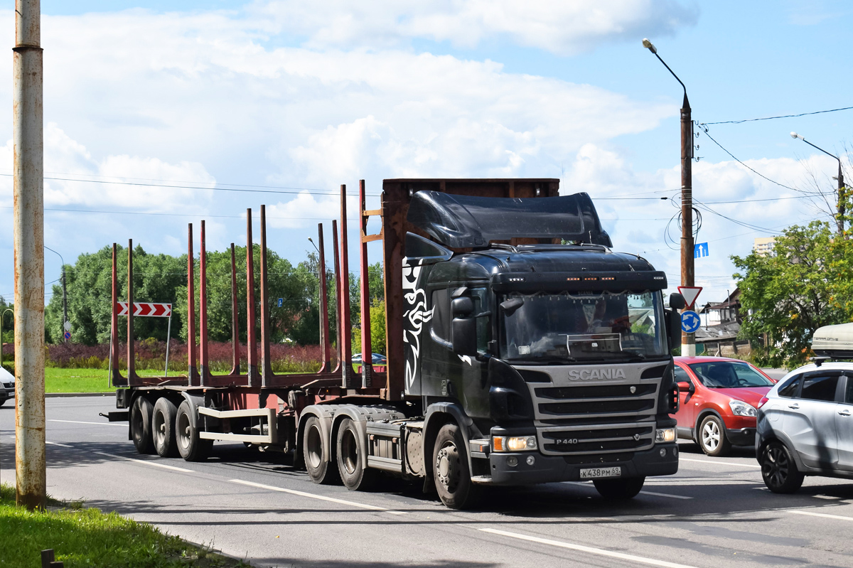 Тверская область, № К 438 РМ 69 — Scania ('2011) P440