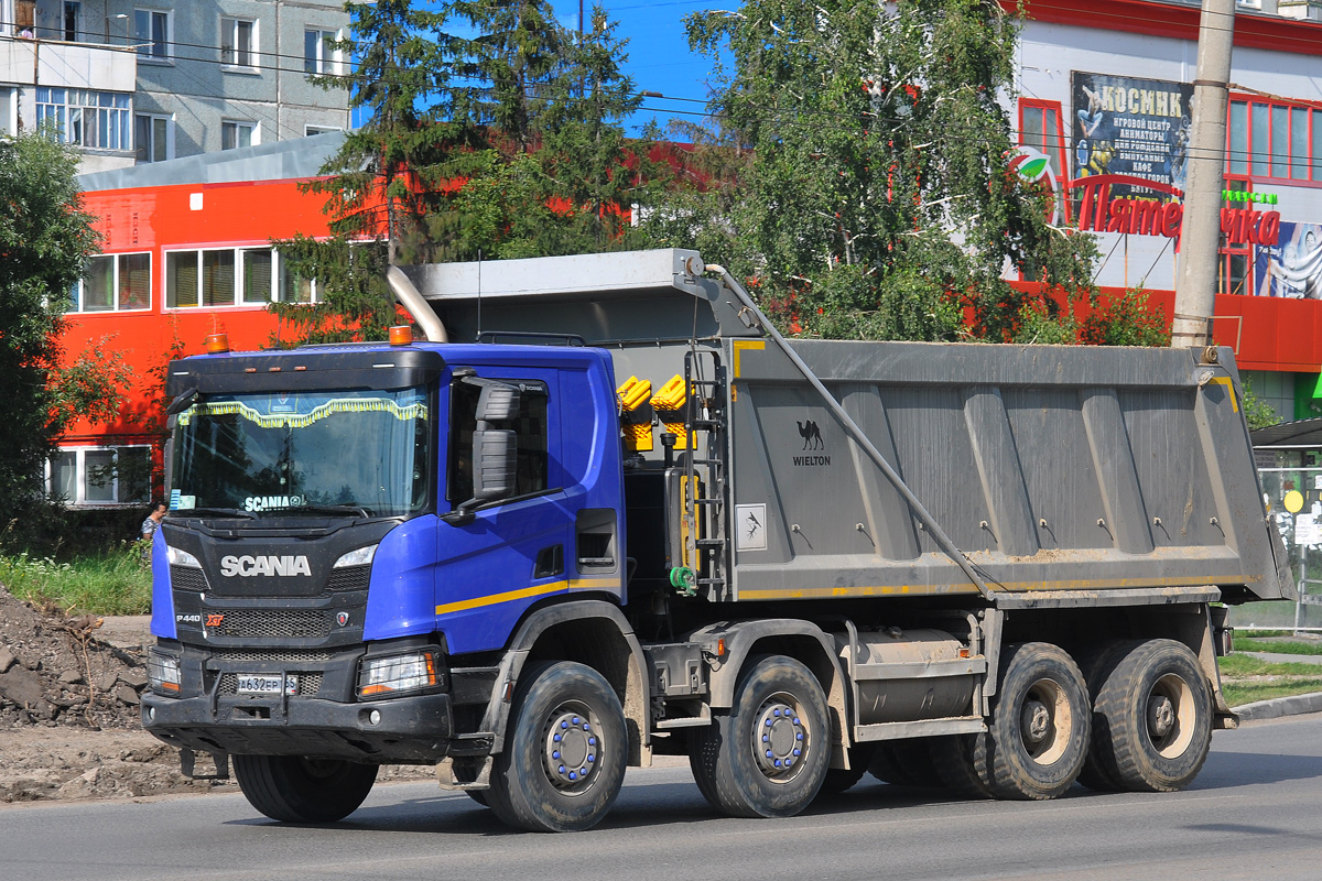 Омская область, № А 632 ЕР 155 — Scania ('2016) P440