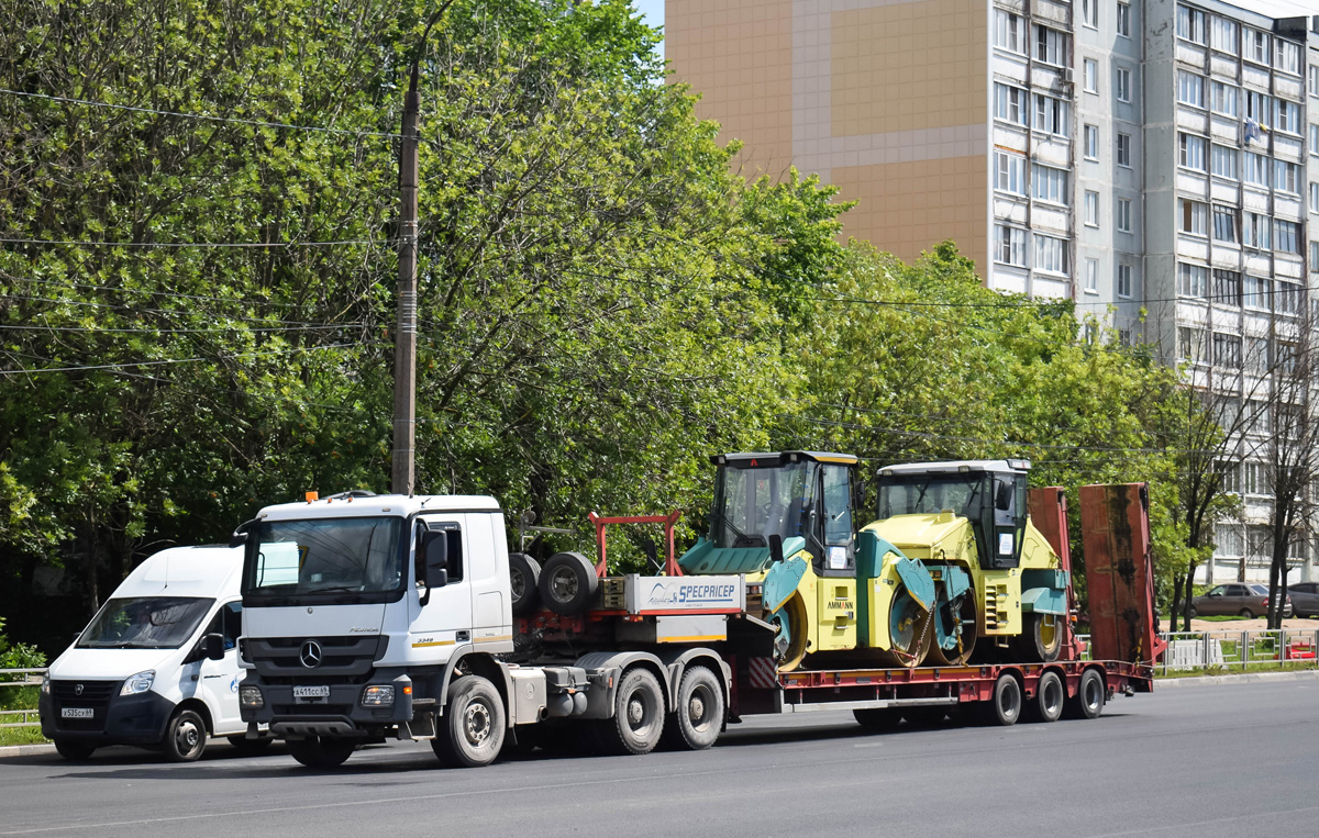 Тверская область, № А 411 СС 69 — Mercedes-Benz Actros '09 3346 [Z9M]