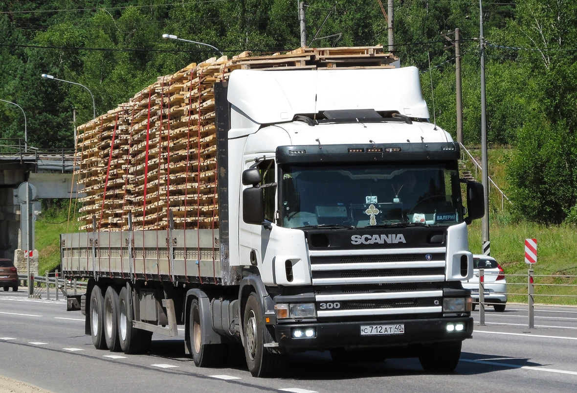 Калужская область, № С 712 АТ 40 — Scania ('1996) P94G