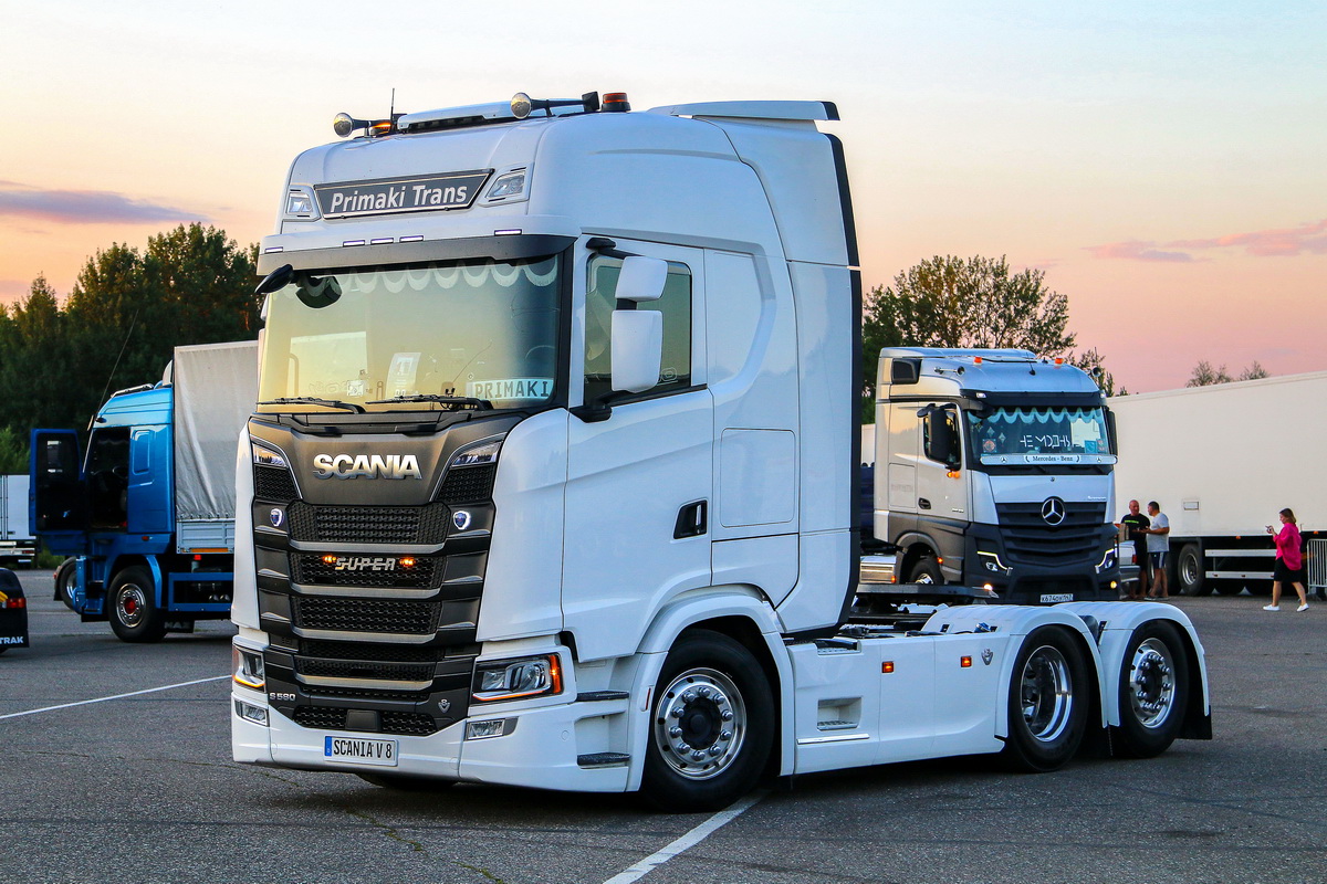 Краснодарский край, № Х 959 НА 123 — Scania ('2016) S580; Московская область — Фестиваль TruckDay 2024 — июнь