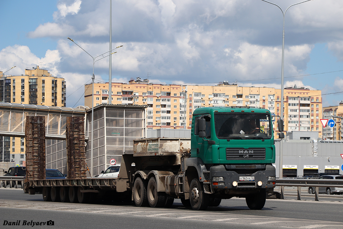 Тюменская область, № А 162 АХ 72 — MAN TGA 33.430