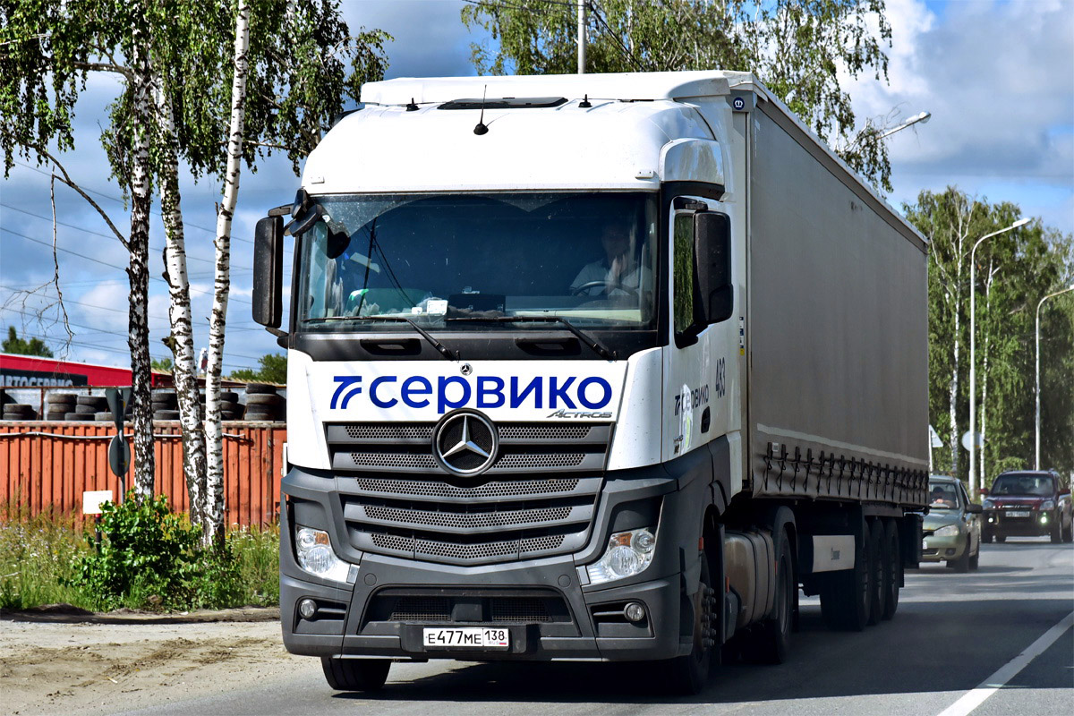 Иркутская область, № 483 — Mercedes-Benz Actros ('2022) [LRD]