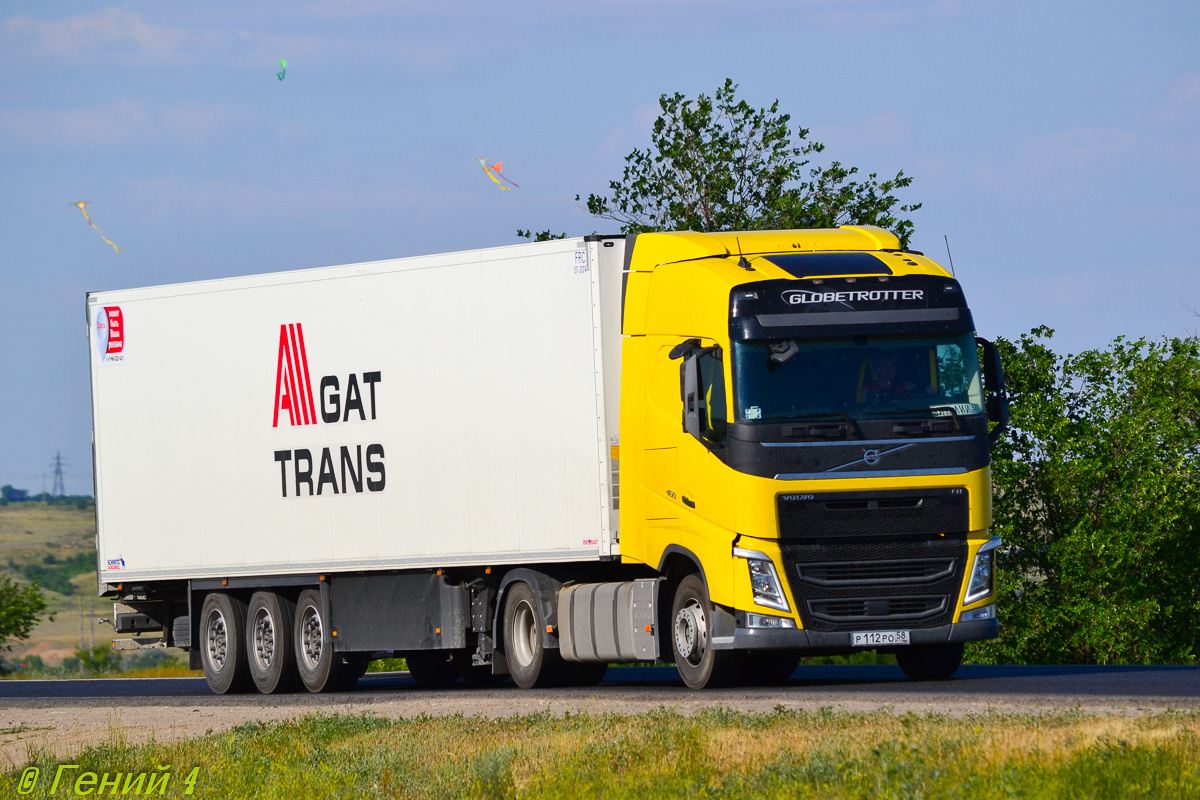 Пензенская область, № Р 112 РО 58 — Volvo ('2012) FH.460 [X9P]