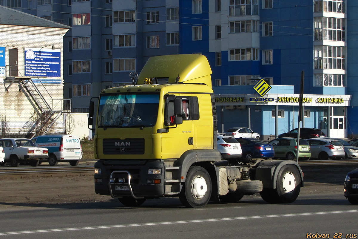 Алтайский край, № Е 070 МР 154 — MAN TGA 18.480