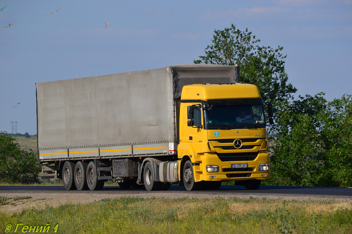 Грузия, № GY-475-YG — Mercedes-Benz Axor 1840