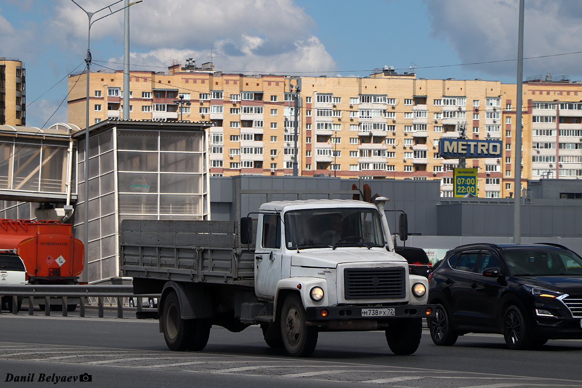 Тюменская область, № М 738 РХ 72 — ГАЗ-3309