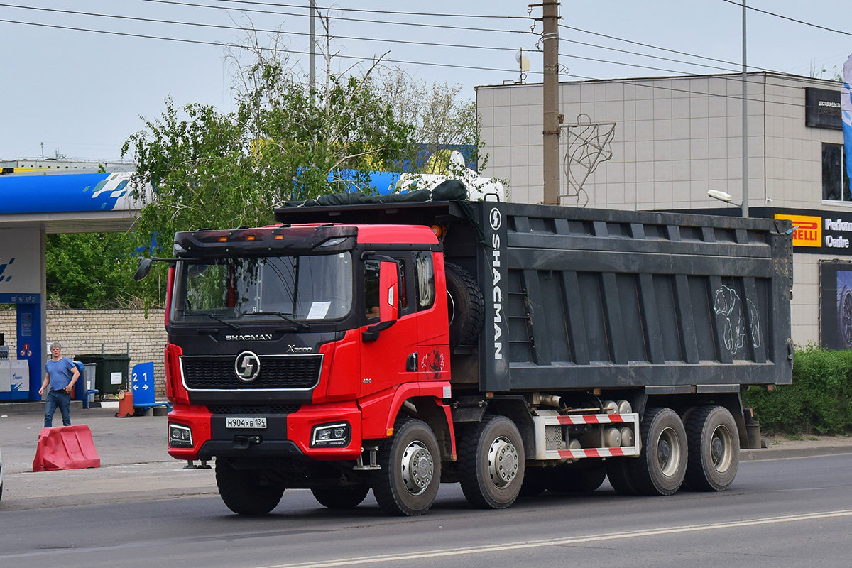 Волгоградская область, № М 904 ХВ 134 — Shaanxi Shacman X3000 SX3318