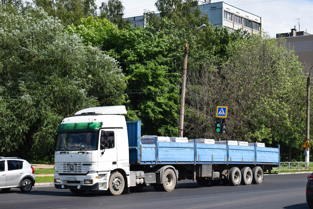 Тверская область, № Х 367 ОТ 69 — Mercedes-Benz Actros ('1997) 1840