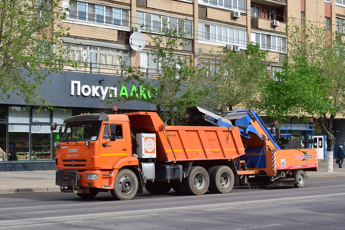 Волгоградская область, № К 805 КО 134 — КамАЗ-65115-50