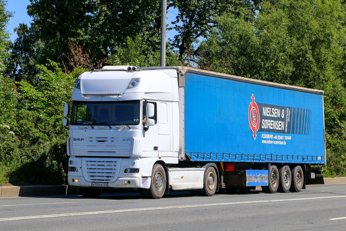 Челябинская область, № К 130 ХА 174 — DAF XF105 FT