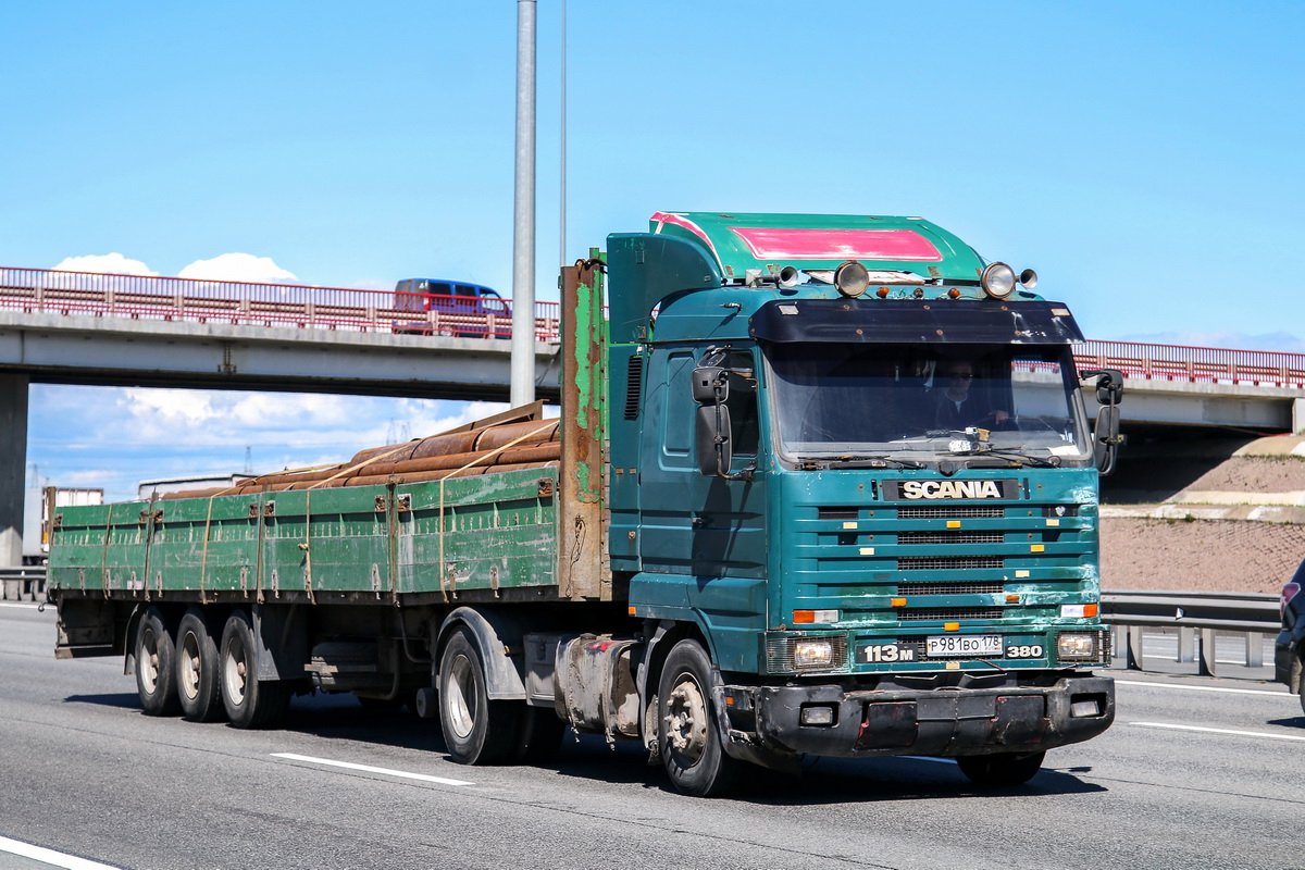 Санкт-Петербург, № Р 981 ВО 178 — Scania (III) R113M