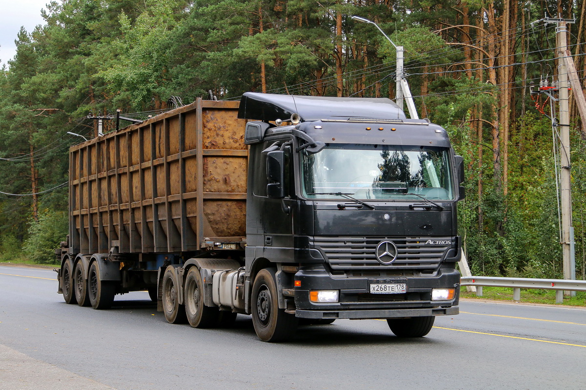 Санкт-Петербург, № Х 268 ТЕ 178 — Mercedes-Benz Actros ('1997)