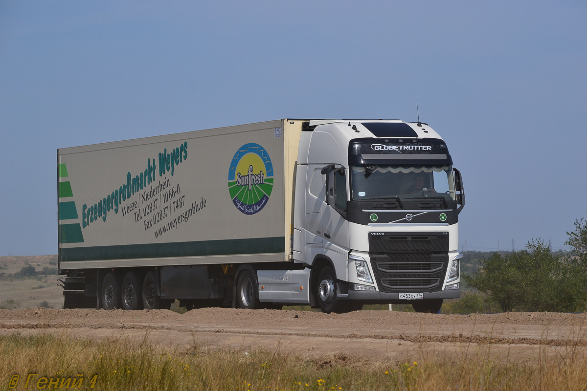 Челябинская область, № С 453 ХУ 174 — Volvo ('2012) FH.460 [X9P]