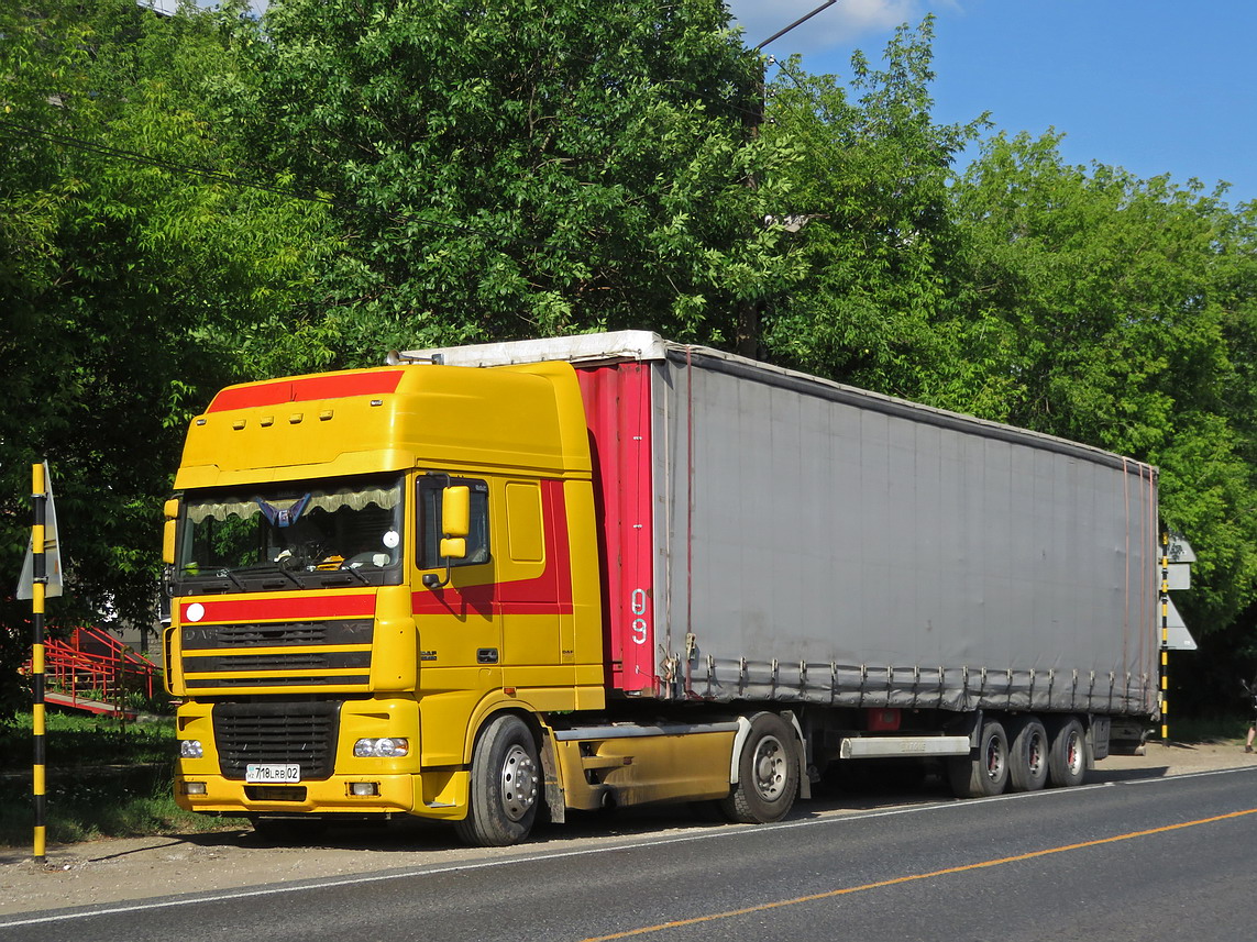 Алматы, № 718 LRB 02 — DAF XF95 FT