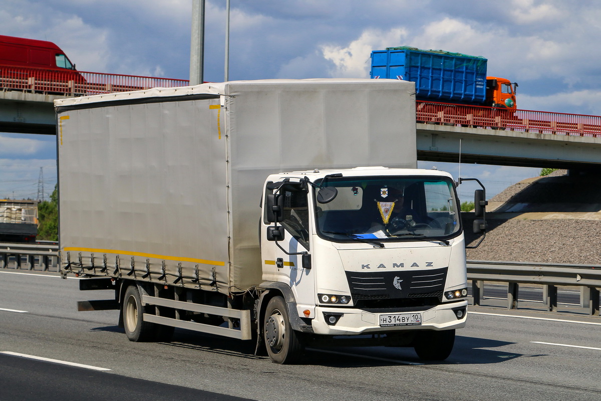 Карелия, № Н 314 ВУ 10 — КамАЗ-43082-H5 "Компас 12"