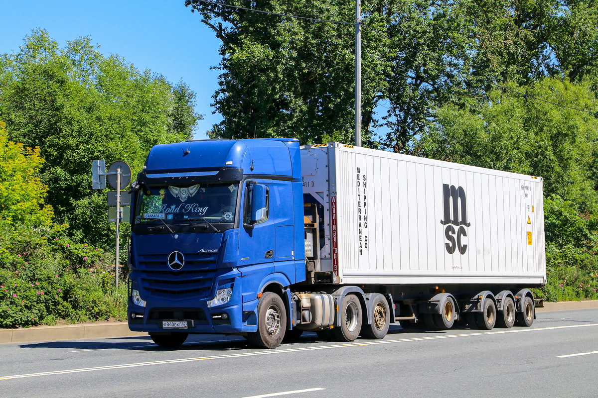 Ленинградская область, № К 840 ВК 147 — Mercedes-Benz Actros ('2011)