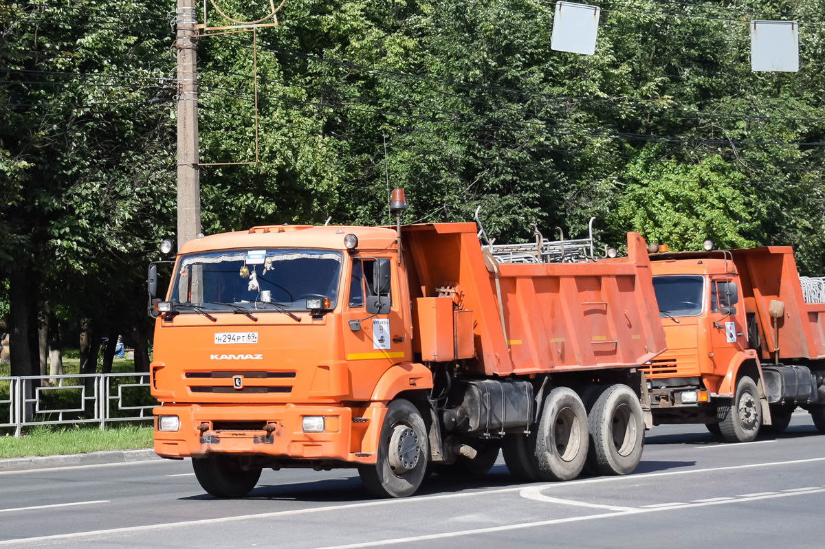 Тверская область, № Н 294 РТ 69 — КамАЗ-65115-A4(23)