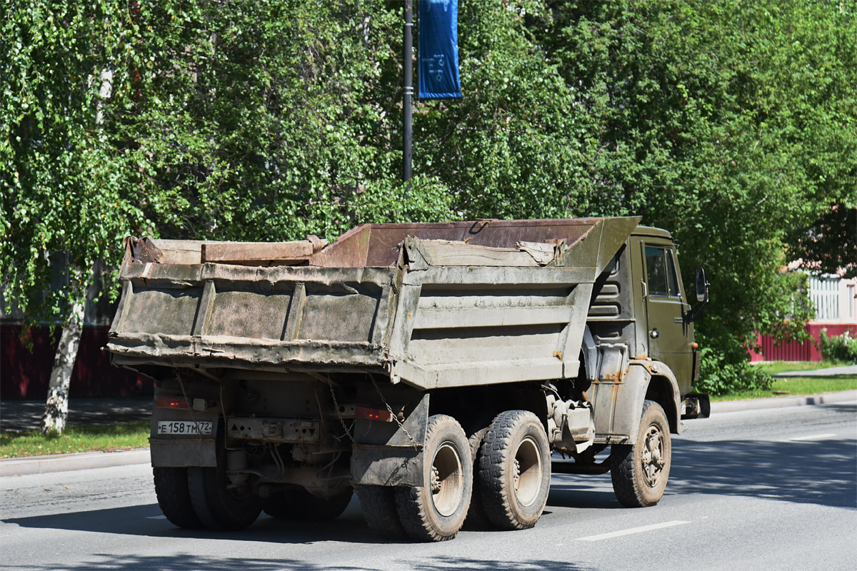 Тюменская область, № Е 158 ТМ 72 — КамАЗ-55111 [551110]
