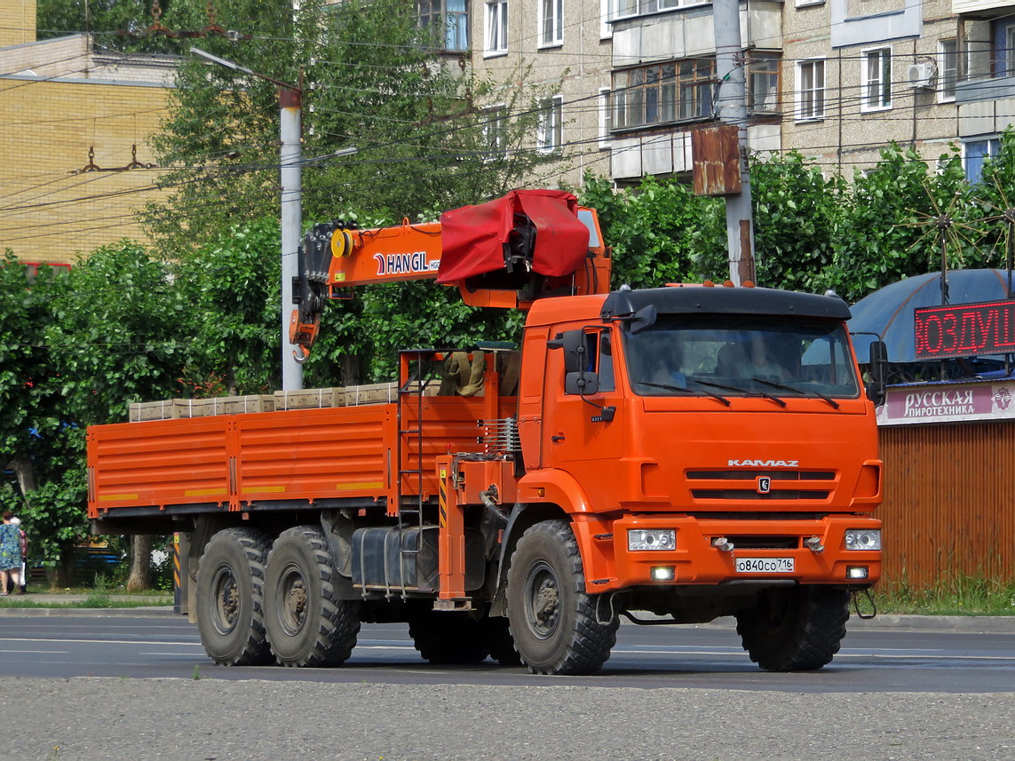 Татарстан, № О 840 СО 716 — КамАЗ-53504-46