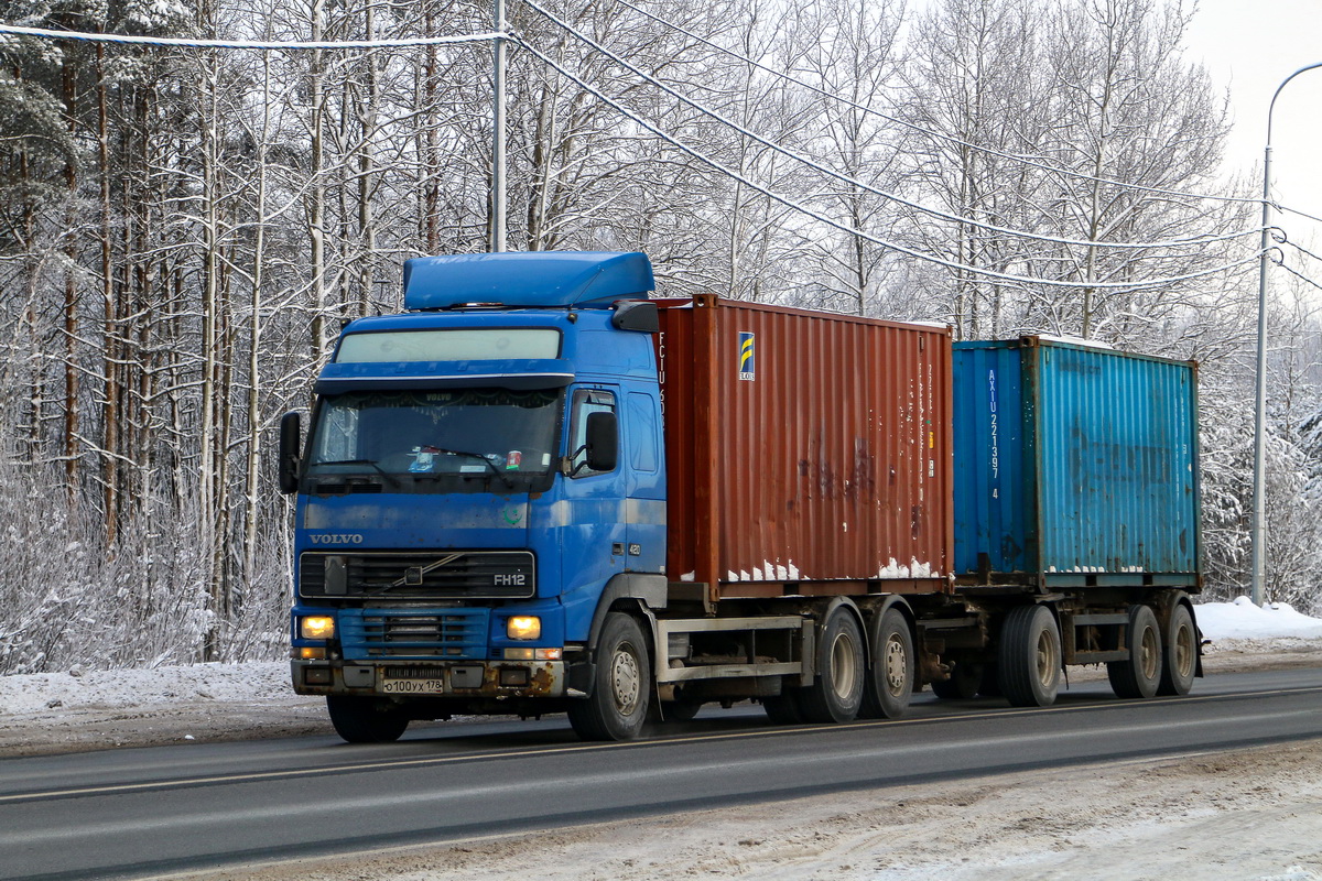 Санкт-Петербург, № О 100 УХ 178 — Volvo ('1993) FH12.420
