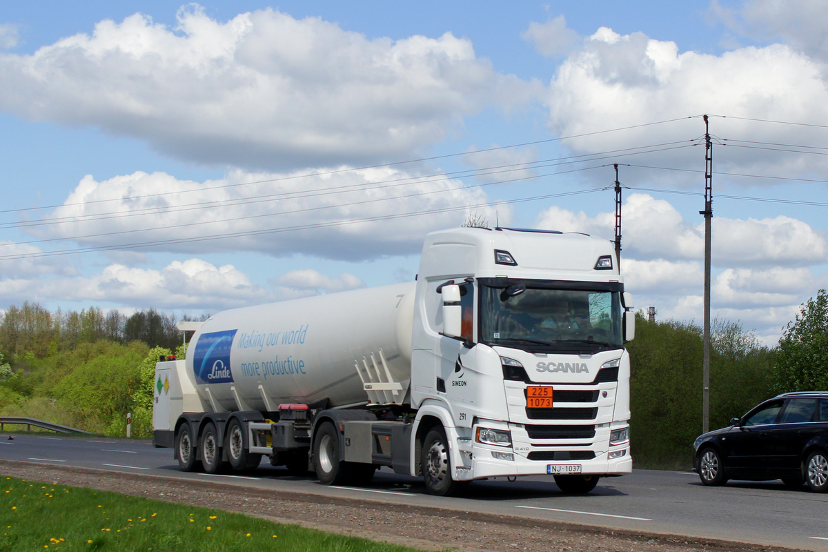Латвия, № 291 — Scania ('2016) R410