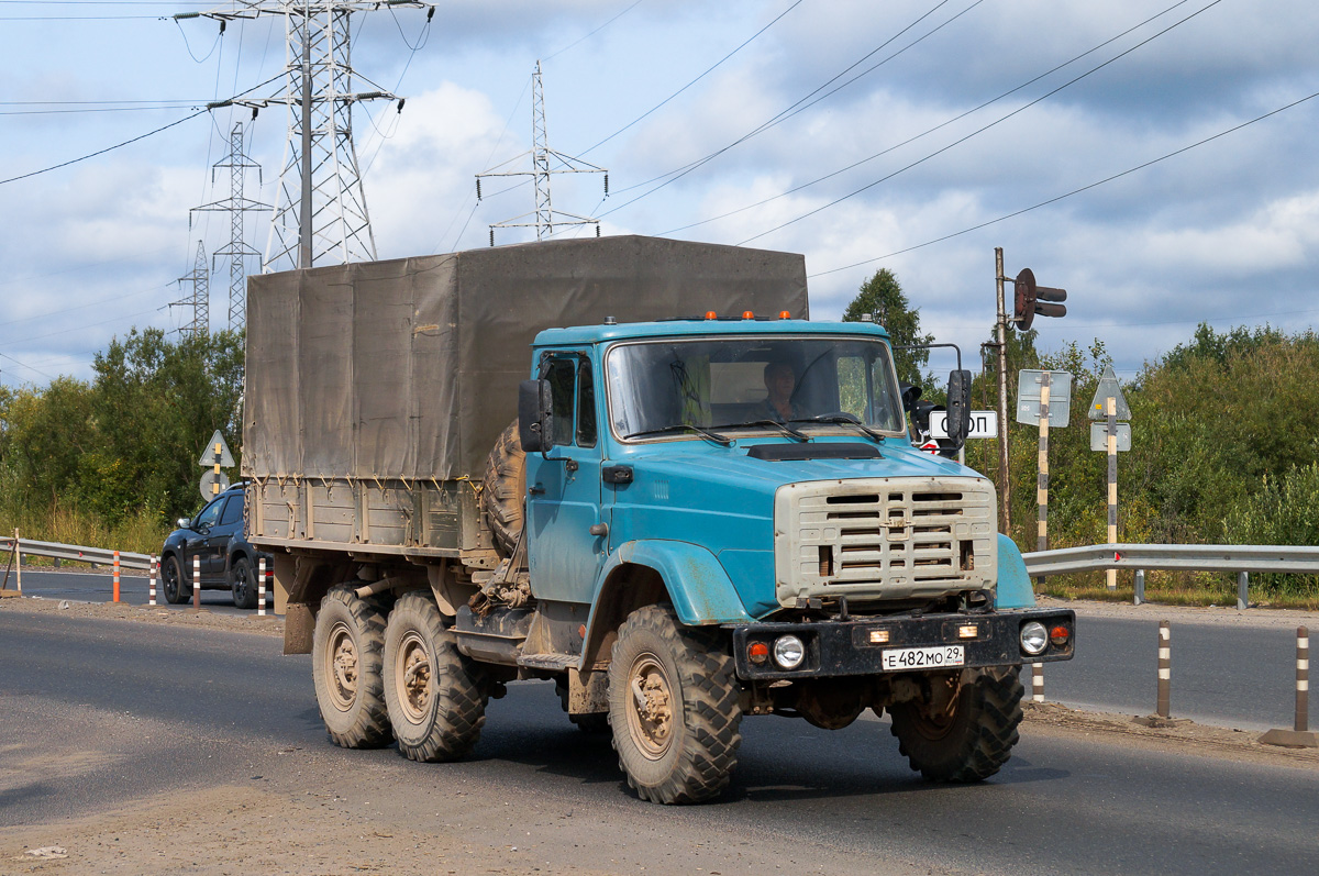 Архангельская область, № Е 482 МО 29 — ЗИЛ-433442