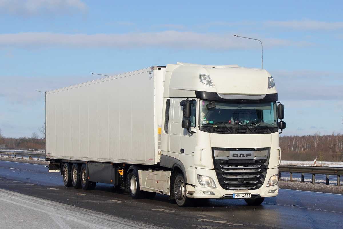 Латвия, № NH-4991 — DAF XF Euro6 FT