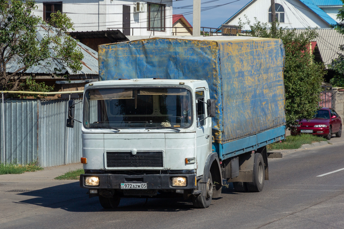 Алматинская область, № 972 AZW 05 — MAN F8 (общая модель)