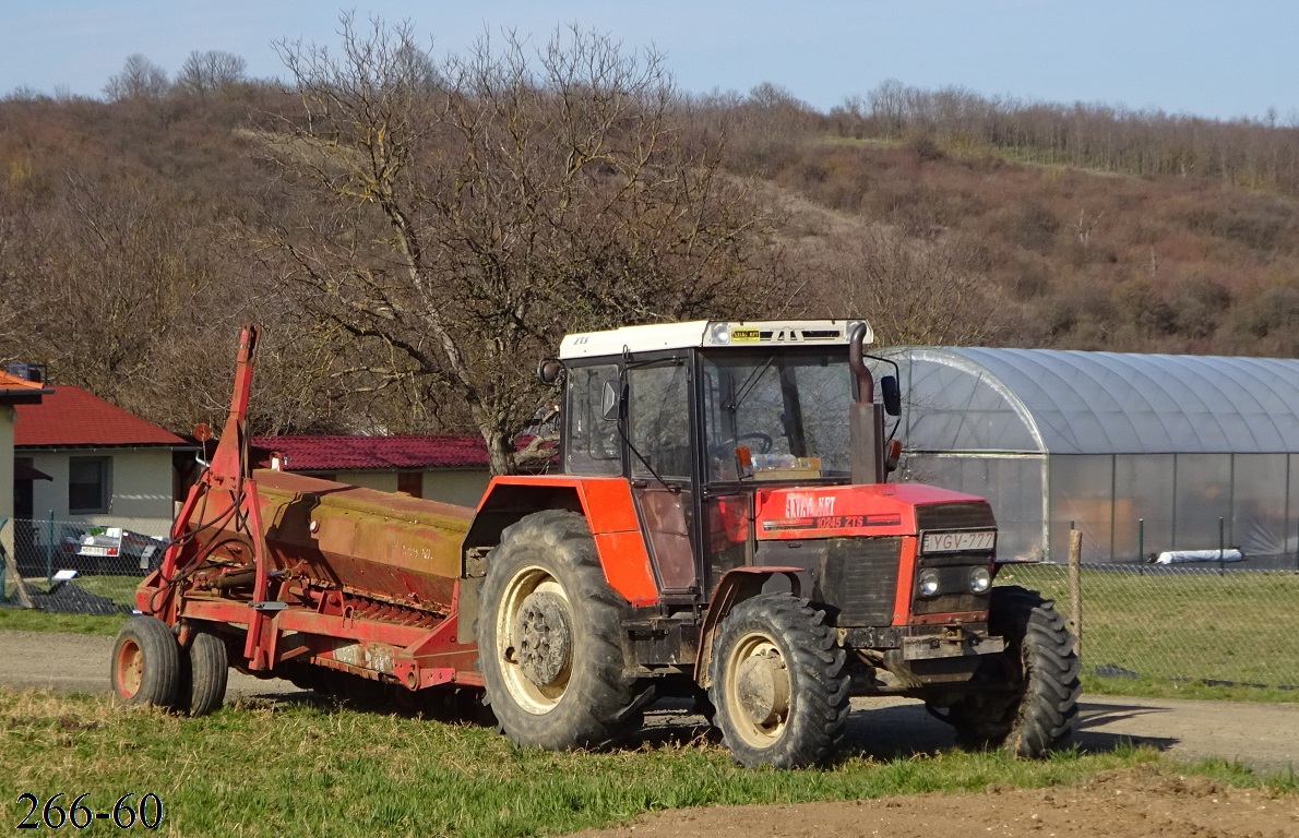 Венгрия, № YGV-777 — ZTS (общая модель)