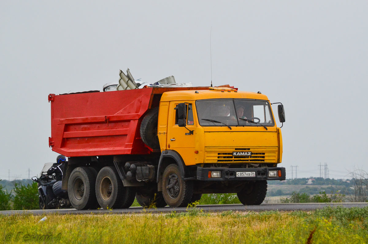 Волгоградская область, № С 857 КВ 34 — КамАЗ-5410