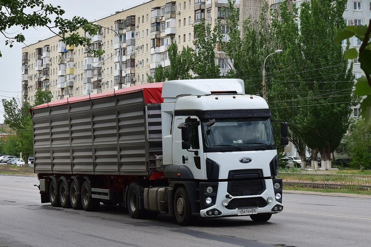 Пензенская область, № Т 361 ЕМ 58 — Ford Cargo (общая модель)