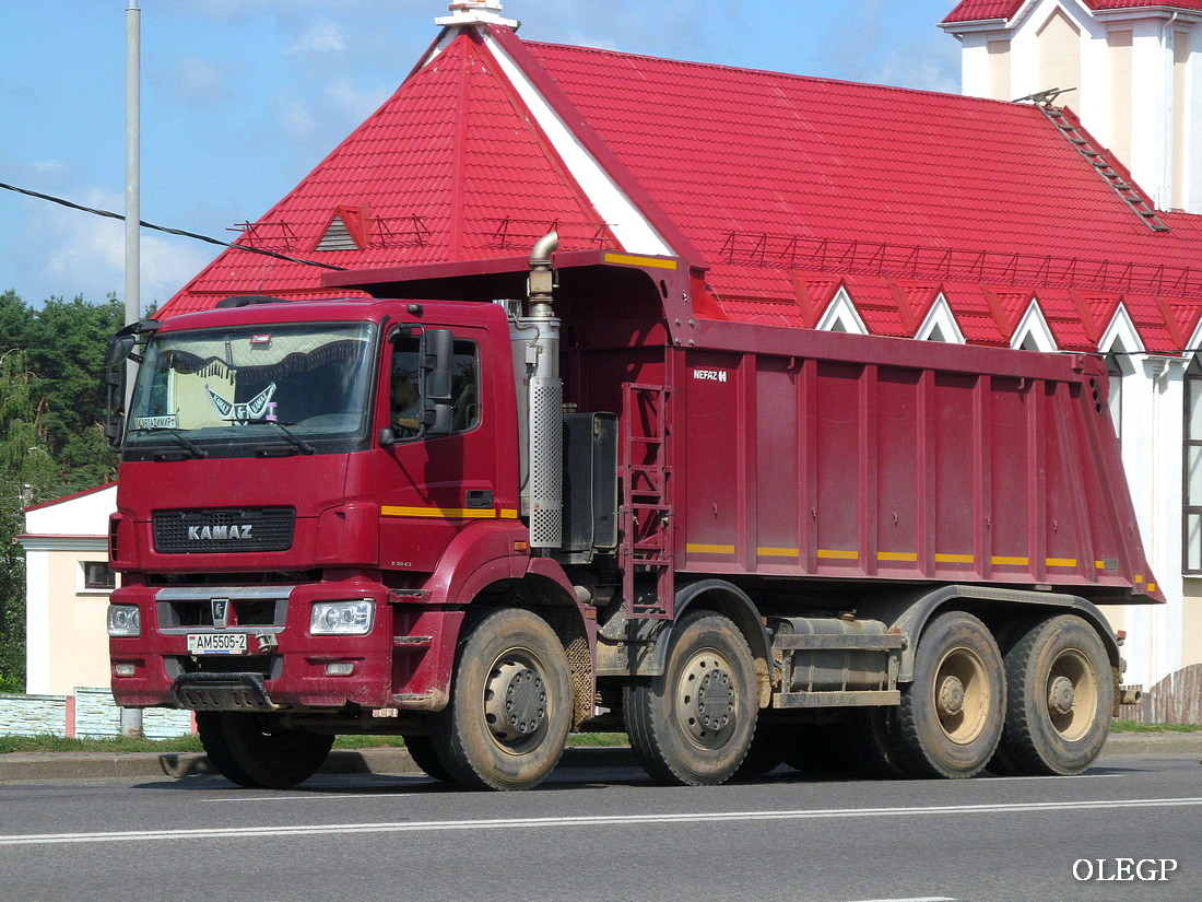 Витебская область, № АМ 5505-2 — КамАЗ-65801-T5