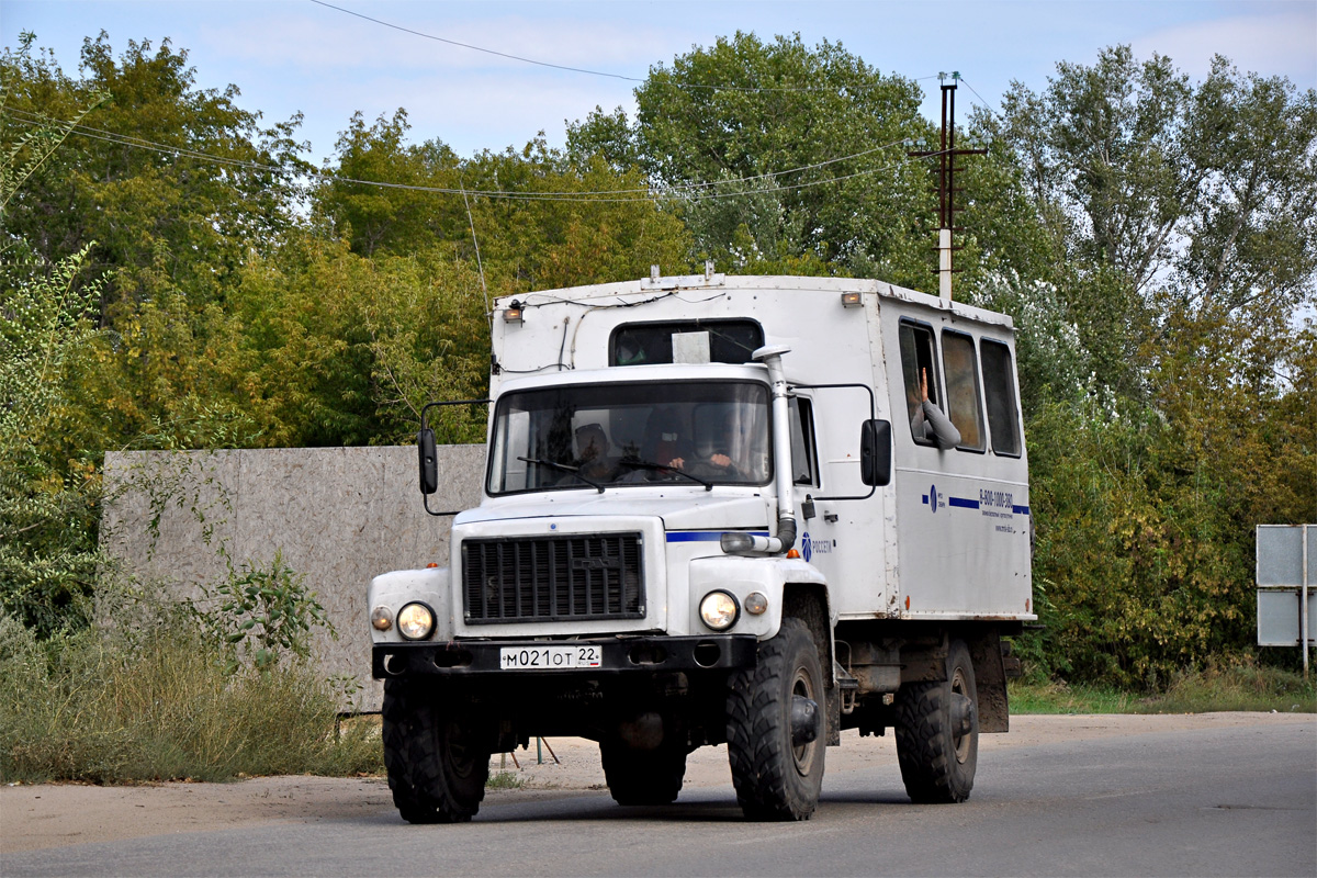 Алтайский край, № М 021 ОТ 22 — ГАЗ-33081 «Садко»