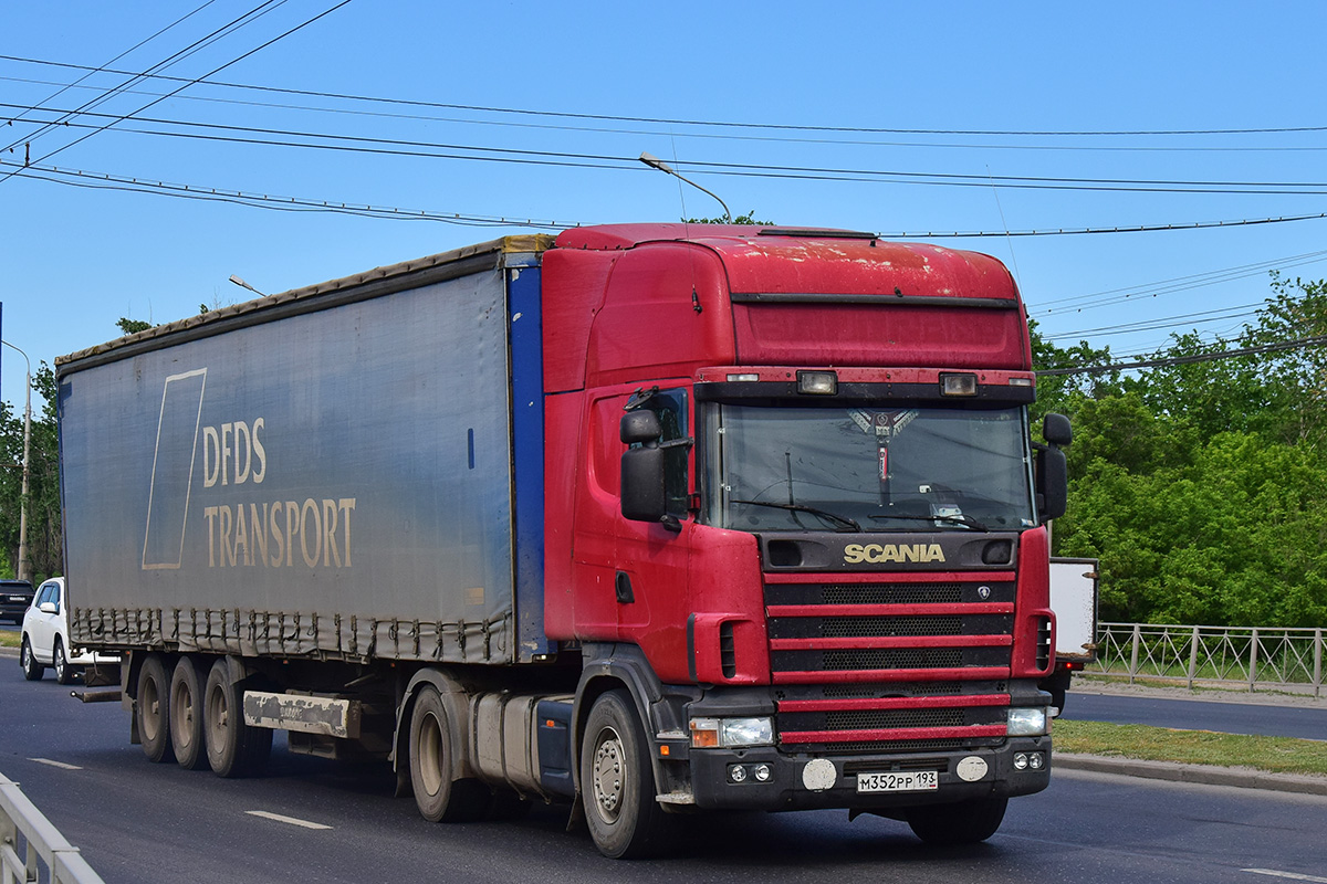 Краснодарский край, № М 352 РР 193 — Scania ('1996) P114G