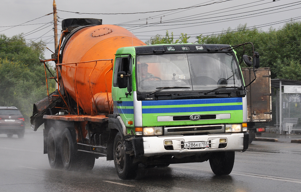 Омская область, № А 286 КЕ 155 — Nissan Diesel (общая модель)