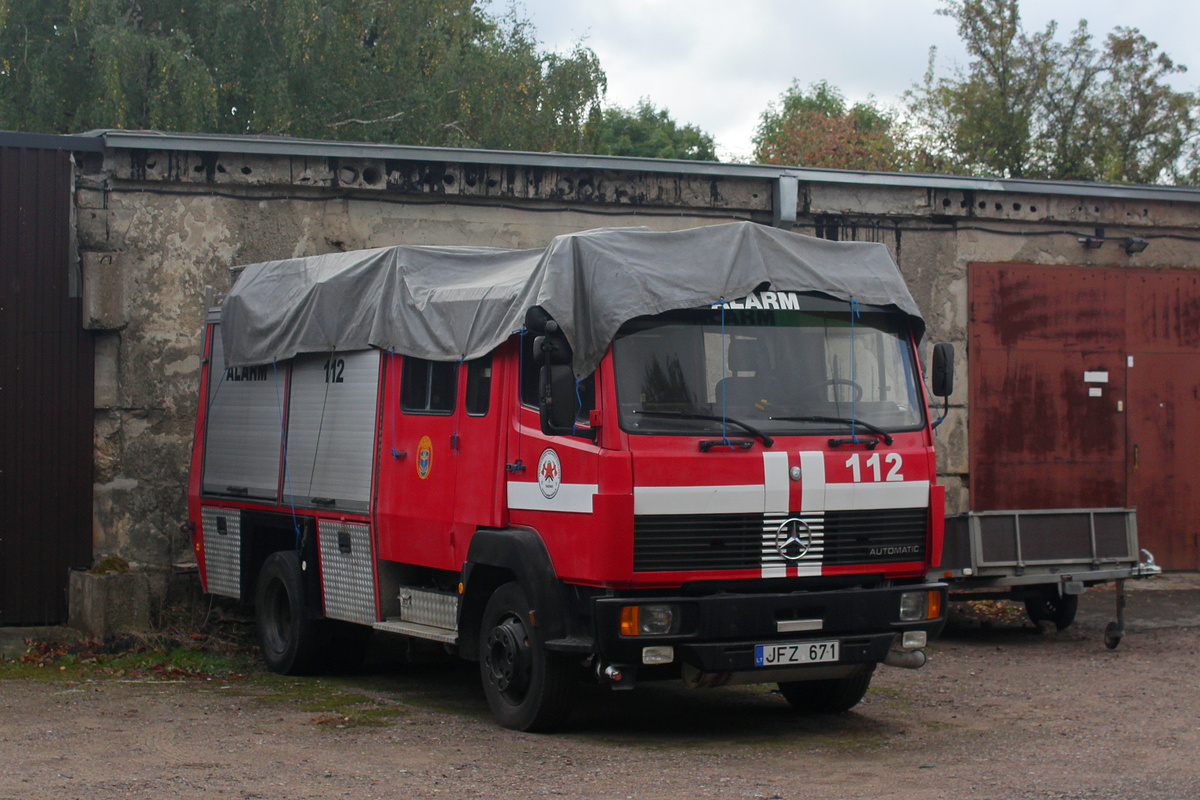 Литва, № JFZ 671 — Mercedes-Benz LK (общ. мод.)