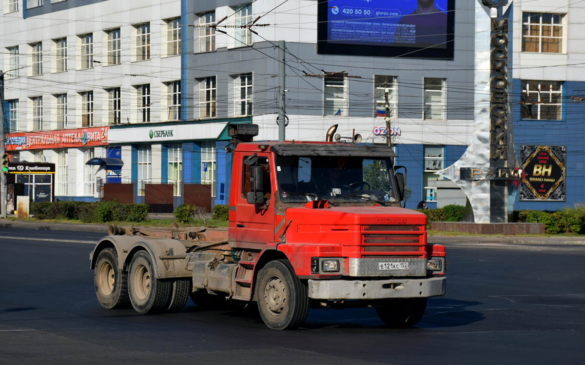 Нижегородская область, № Е 121 КС 152 — Scania (II) T-Series (общ.м)