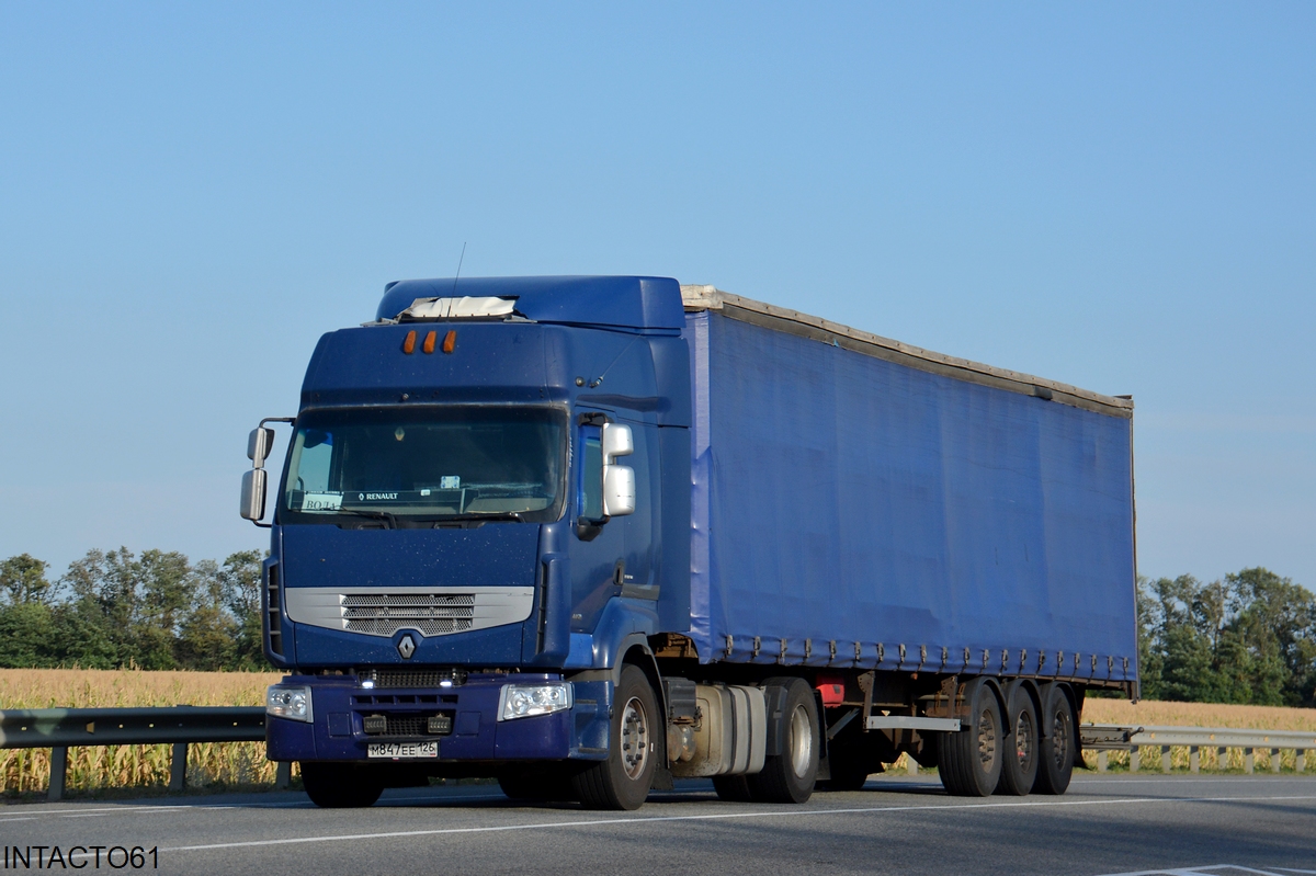 Ставропольский край, № М 847 ЕЕ 126 — Renault Premium ('2006)