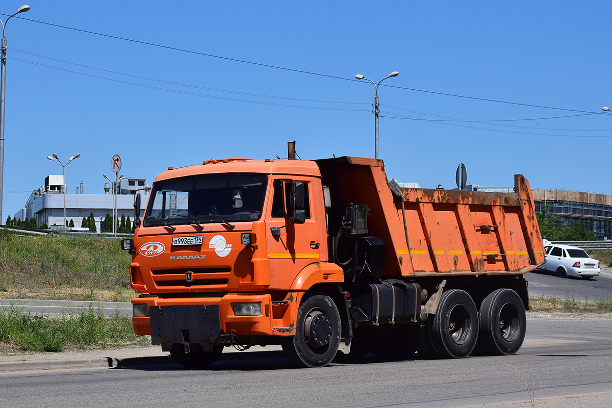 Волгоградская область, № В 993 ЕЕ 134 — КамАЗ-65115-L4(19)