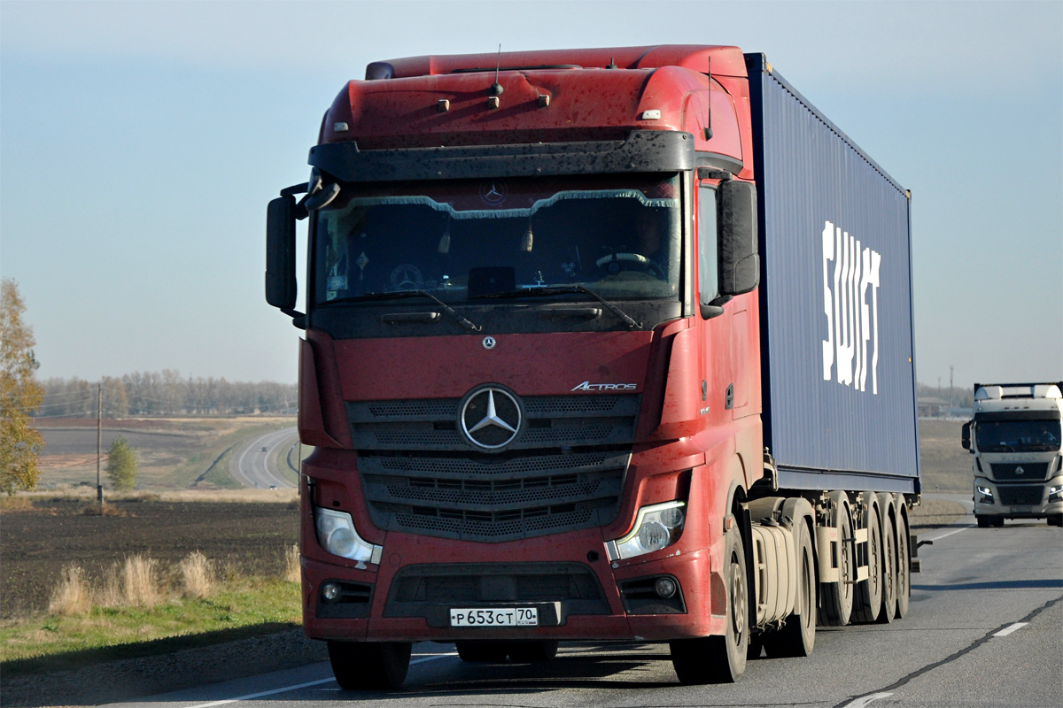 Томская область, № Р 653 СТ 70 — Mercedes-Benz Actros '18 1845 [Z9M]